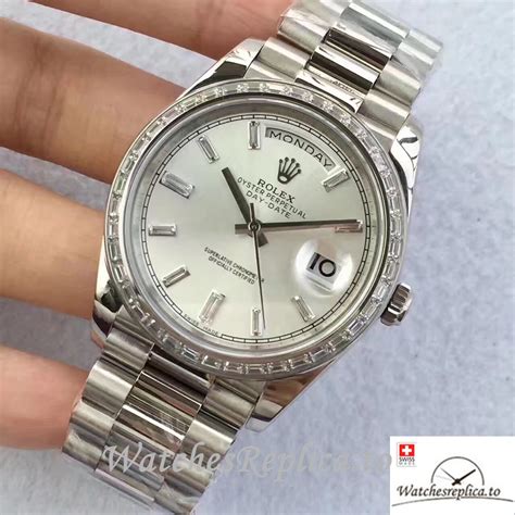 swiss rolex day date replica|rolex day date look alike.